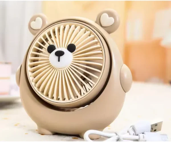 39 Mini ventilador USB portátil recargable