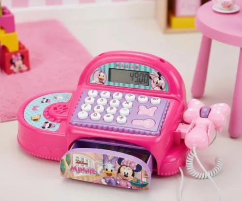 Diseño sin título (1) Caja registradora Minnie interactiva con accesorios