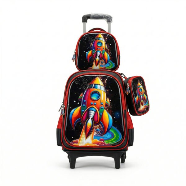 Mochilla Espacial 3 en 1 Mochila Escolar 3 en 1 con ruedas