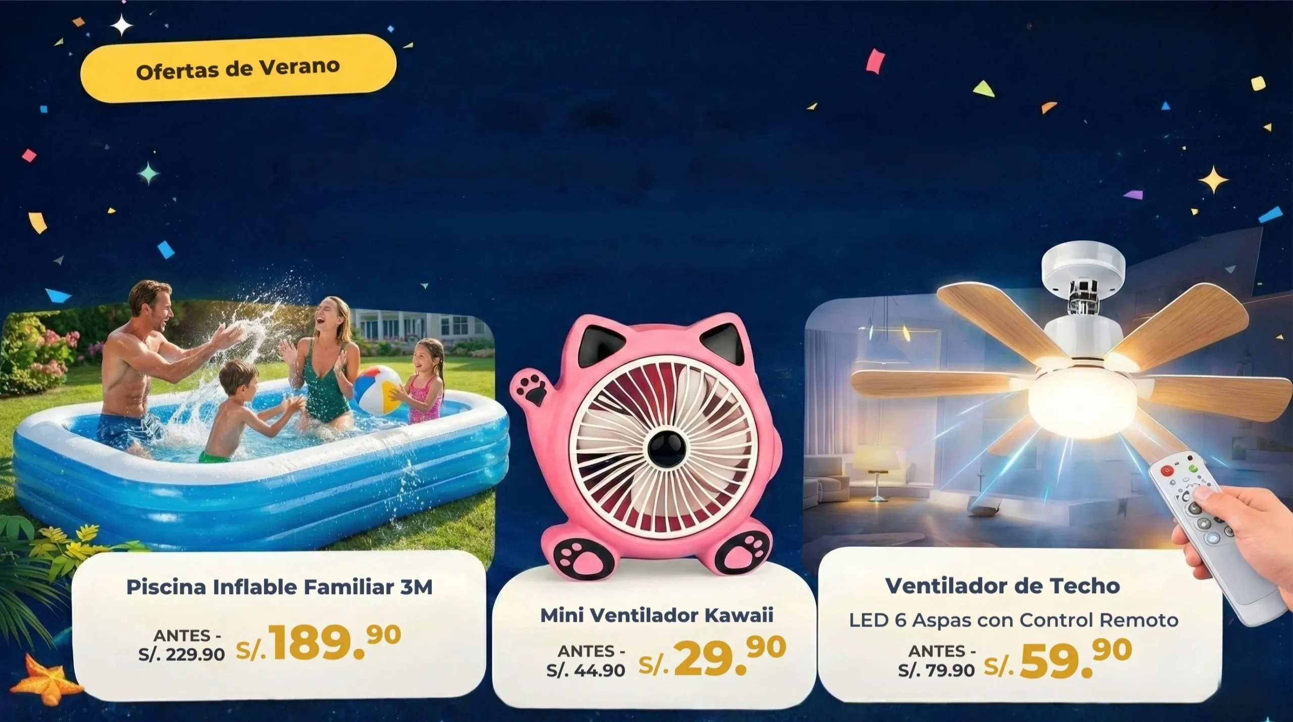 Diseño de productos de verano