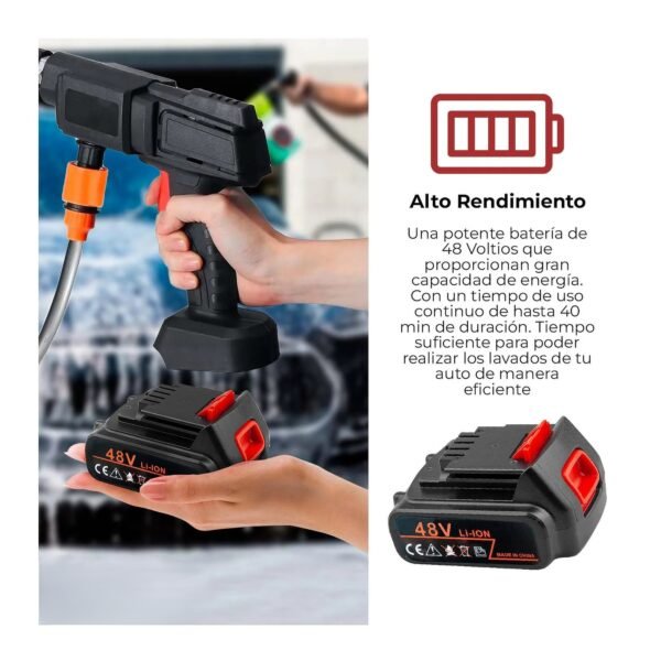 Hidrolavadora Portátil Hidrolavadora Portátil Recargable